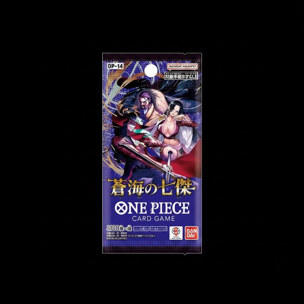 One Piece Booster OP-14 The Azure Sea's Seven giapponese