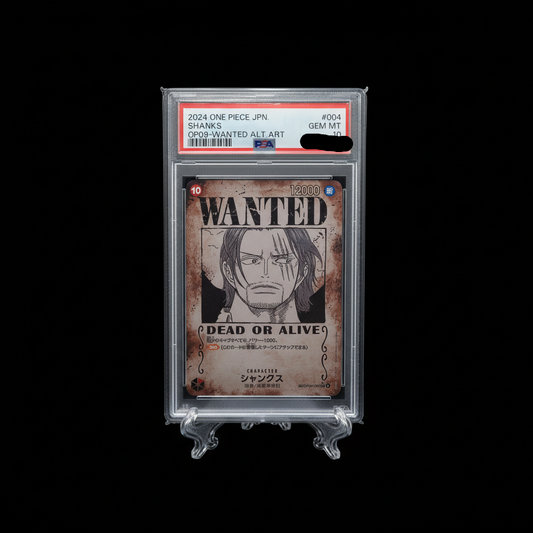 ONE PIECE  Shanks (OP09-004) PSA 10