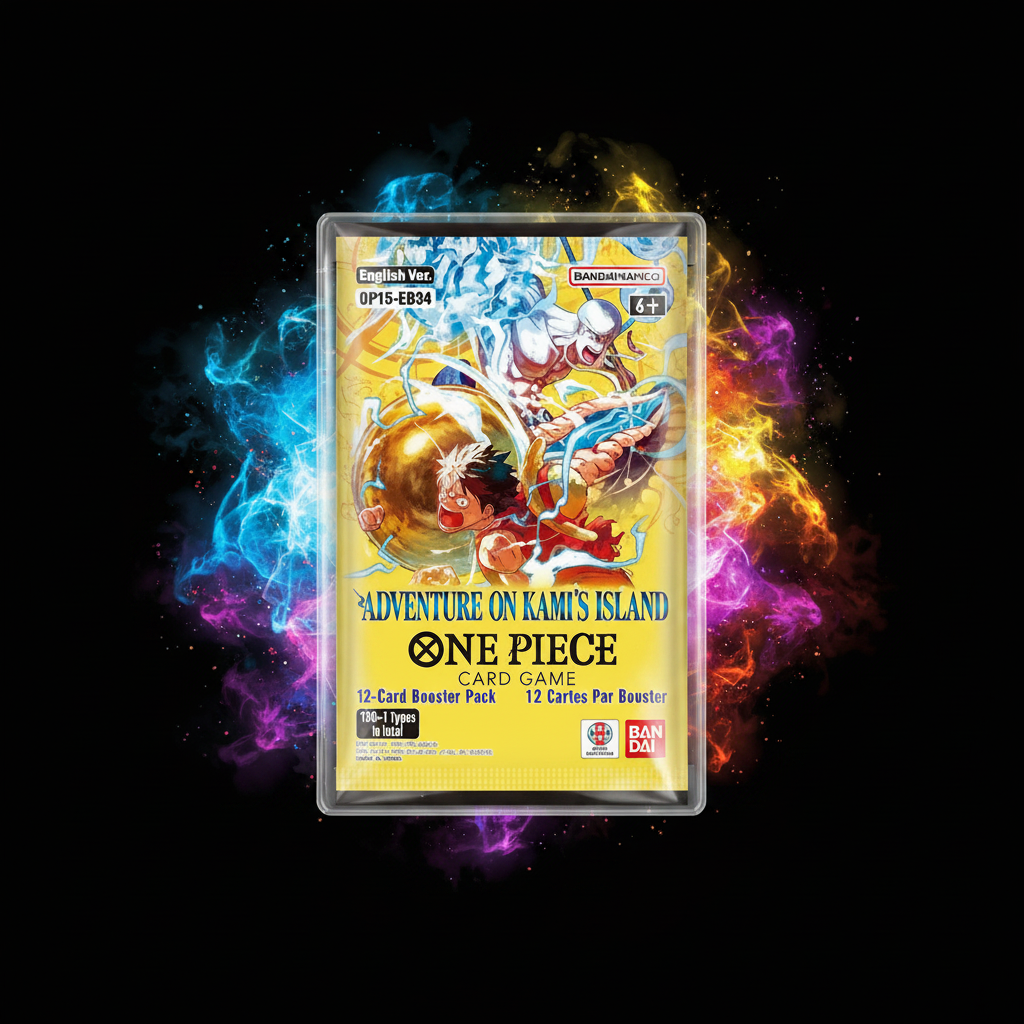 One Piece OP-15 Adventure on Kami’s Island Booster pack 1 Bustina versione giapponese