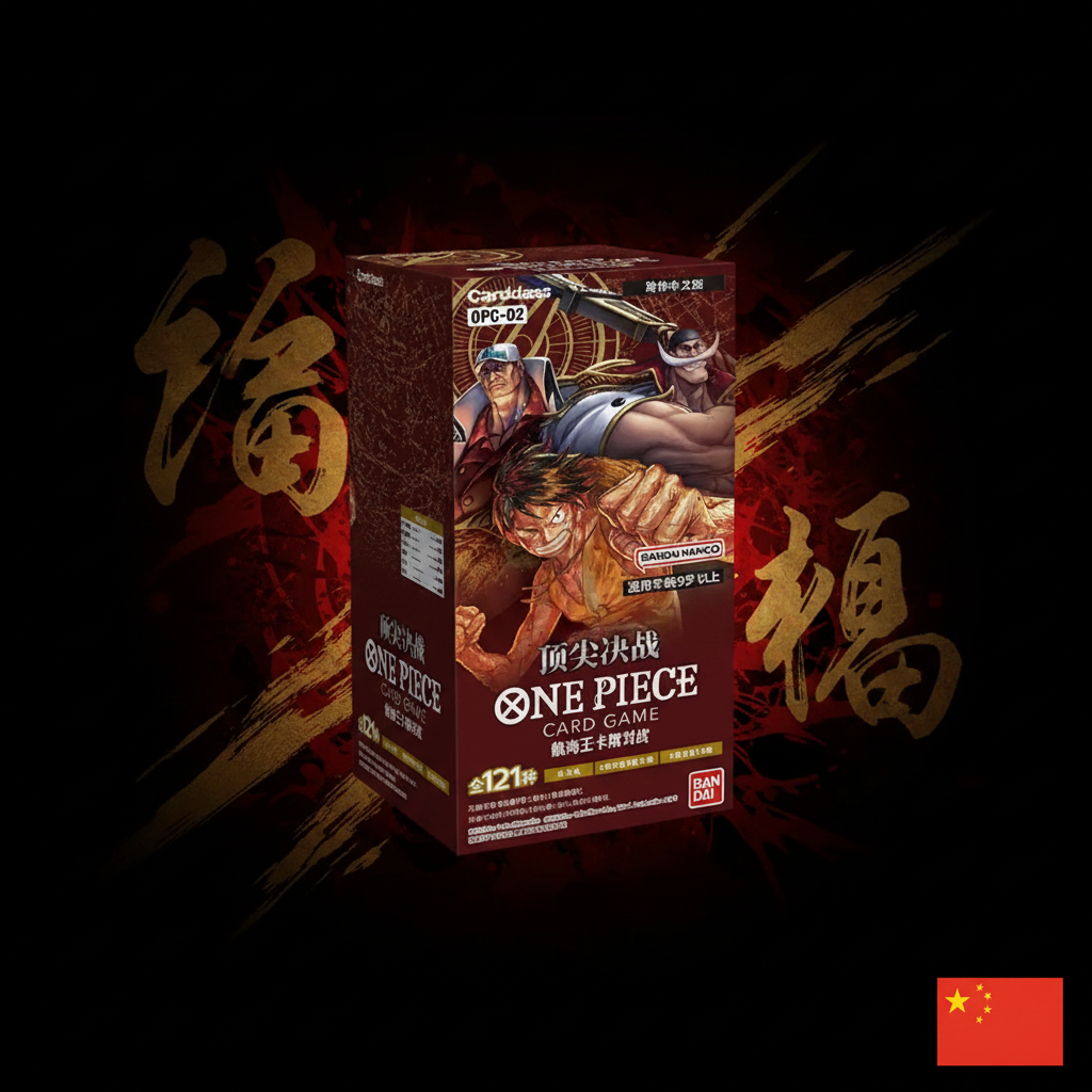 PREORDER-One Piece: Paramount War Booster Box OPC-02 (CHINA)