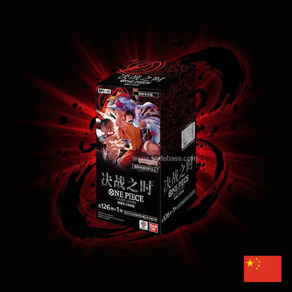 PREORDER-One Piece - OPC16 - The Time of Battle - Booster Box (CHINA)