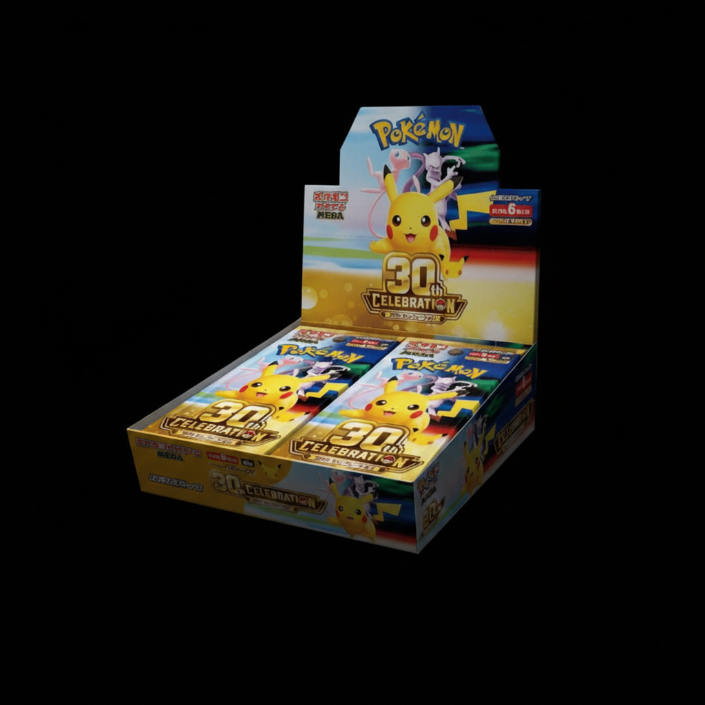 PREORDINE-Pokemon - 30th celebration Anniversary Box JAP (20 Bustine) - Sealed