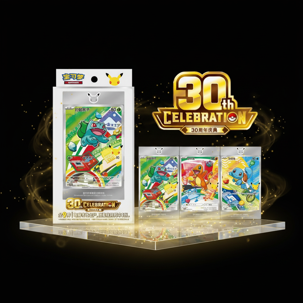 Pokémon 30th Anniversary Celebration vol.1 1 Box Chinese