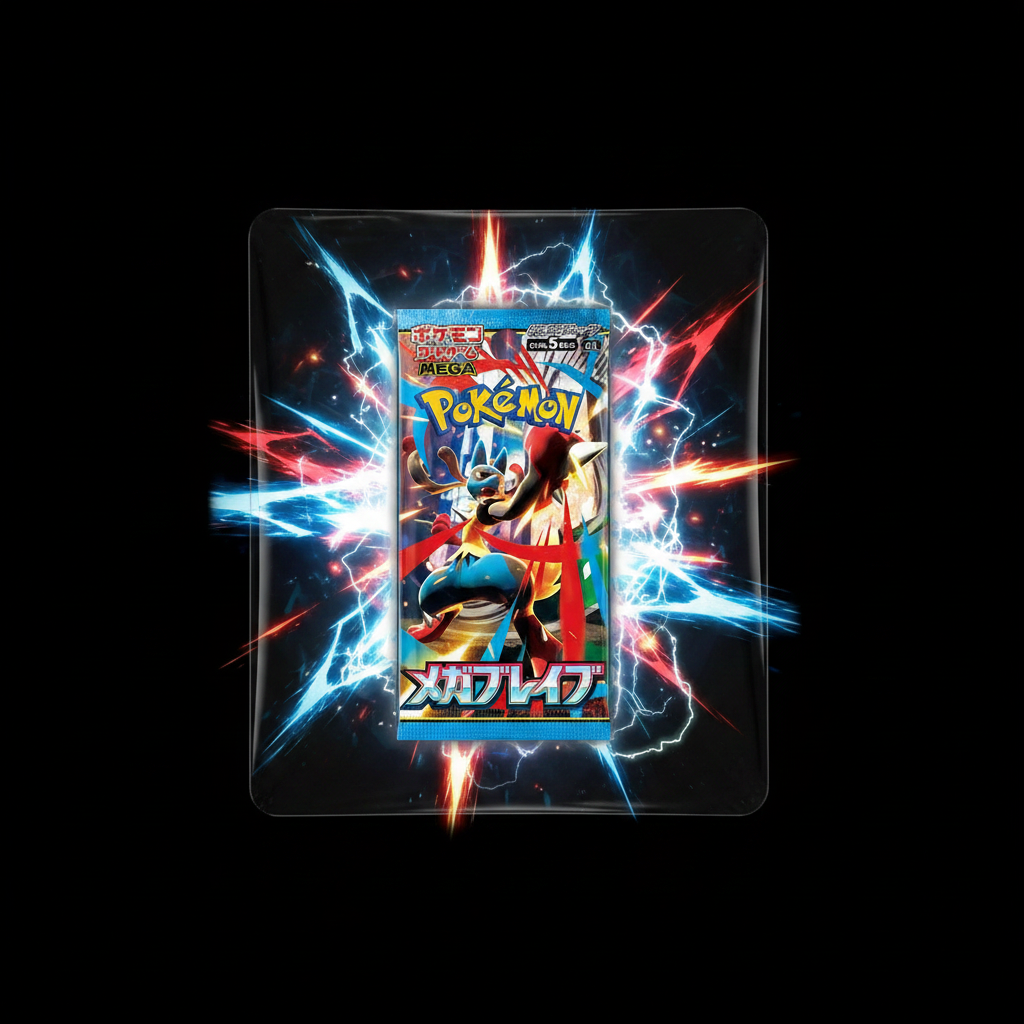 Pokémon Mega Brave 1 Bustina Versione Giapponese