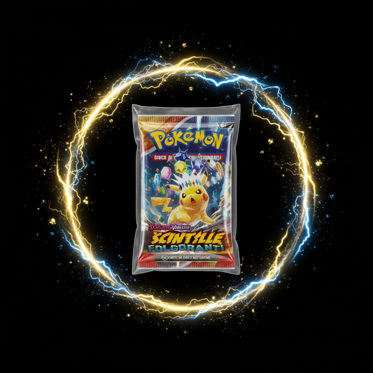Scarlatto e Violetto Scintille Folgoranti Busta 10 Carte (IT)
