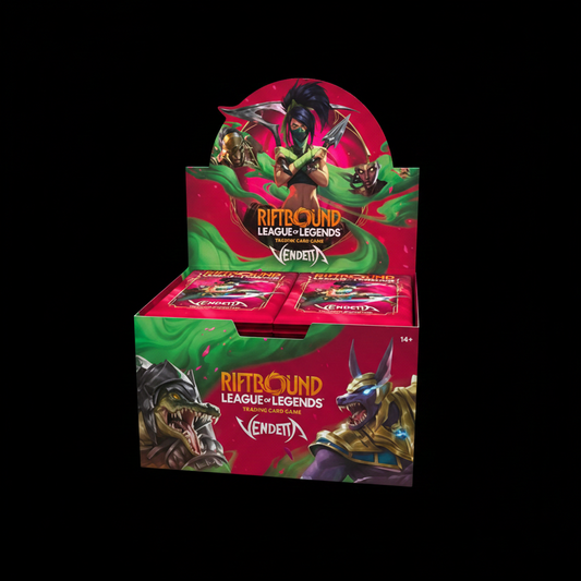 PREORDINE RIFTBOUND - LEAGUE OF LEGENDS - BOOSTER DISPLAY - VENDETTA (24 BUSTE) - ENG 31/07/2026