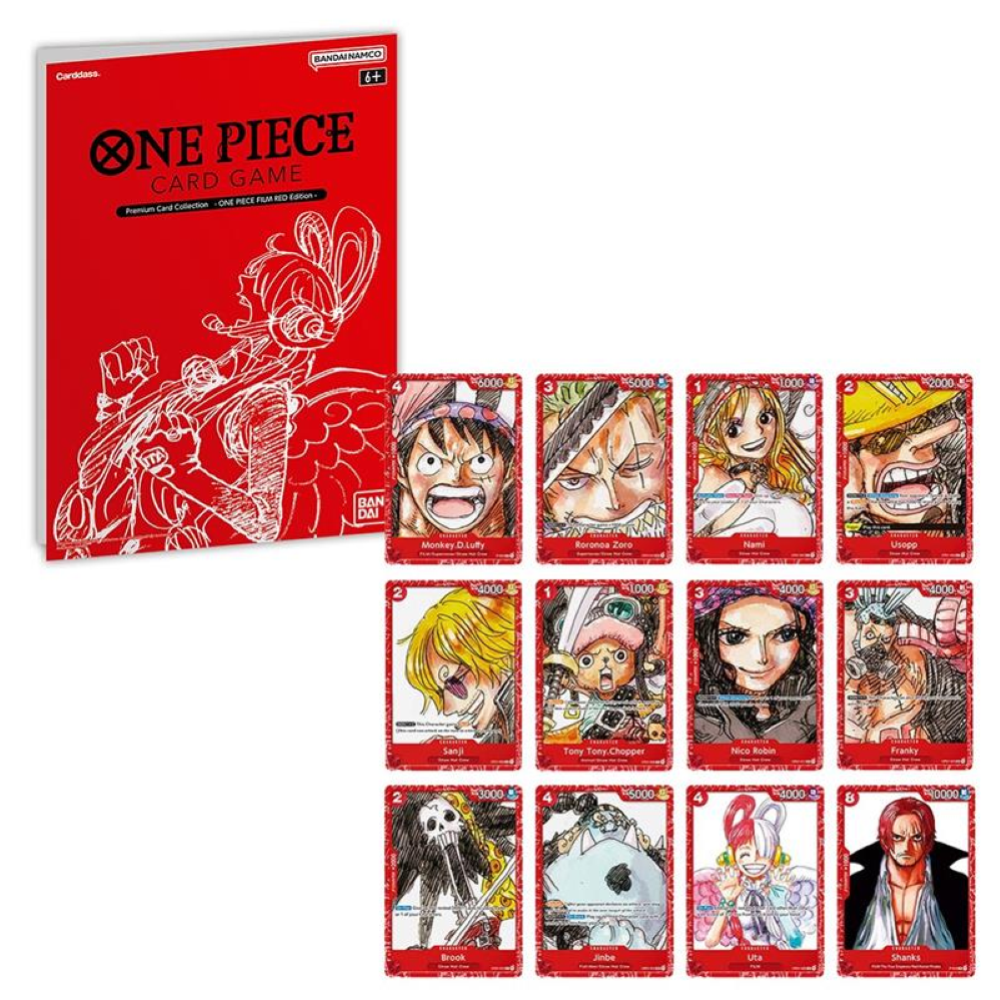 One Piece Card Game Premium Card Collection Film Red Edition ENG
