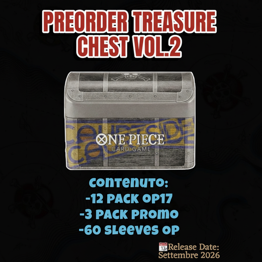 PREORDINE] - ONE PIECE CARD GAME TREASURE CHEST VOL. 2 [TC‐02]