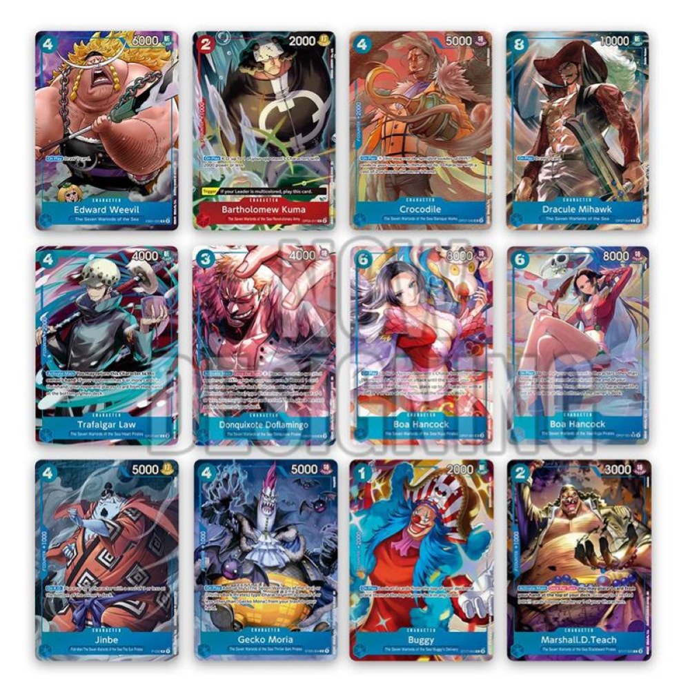 BANDAI One Piece Card Game Seven Warlords of the Sea Binder Set