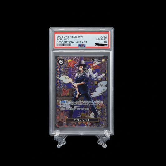 ONE PIECE Rob Lucci (OP03-092) JAP PSA 10
