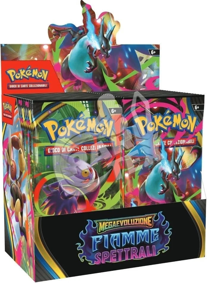 Pokemon GCC Box da 36 Buste Fiamme Spettrali ITA