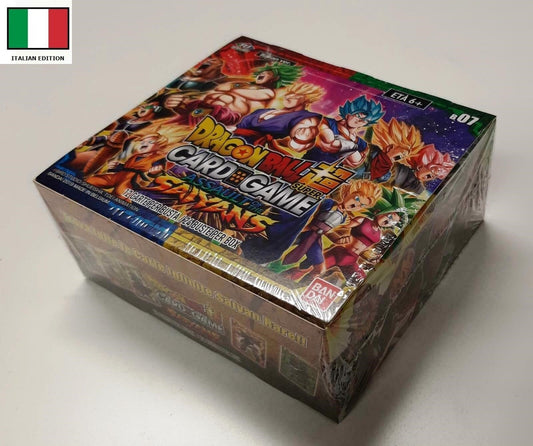 BANDAI DRAGON BALL CARD GAME BOX BT7 Assault of the Saiyans (24 buste) ITALIANO