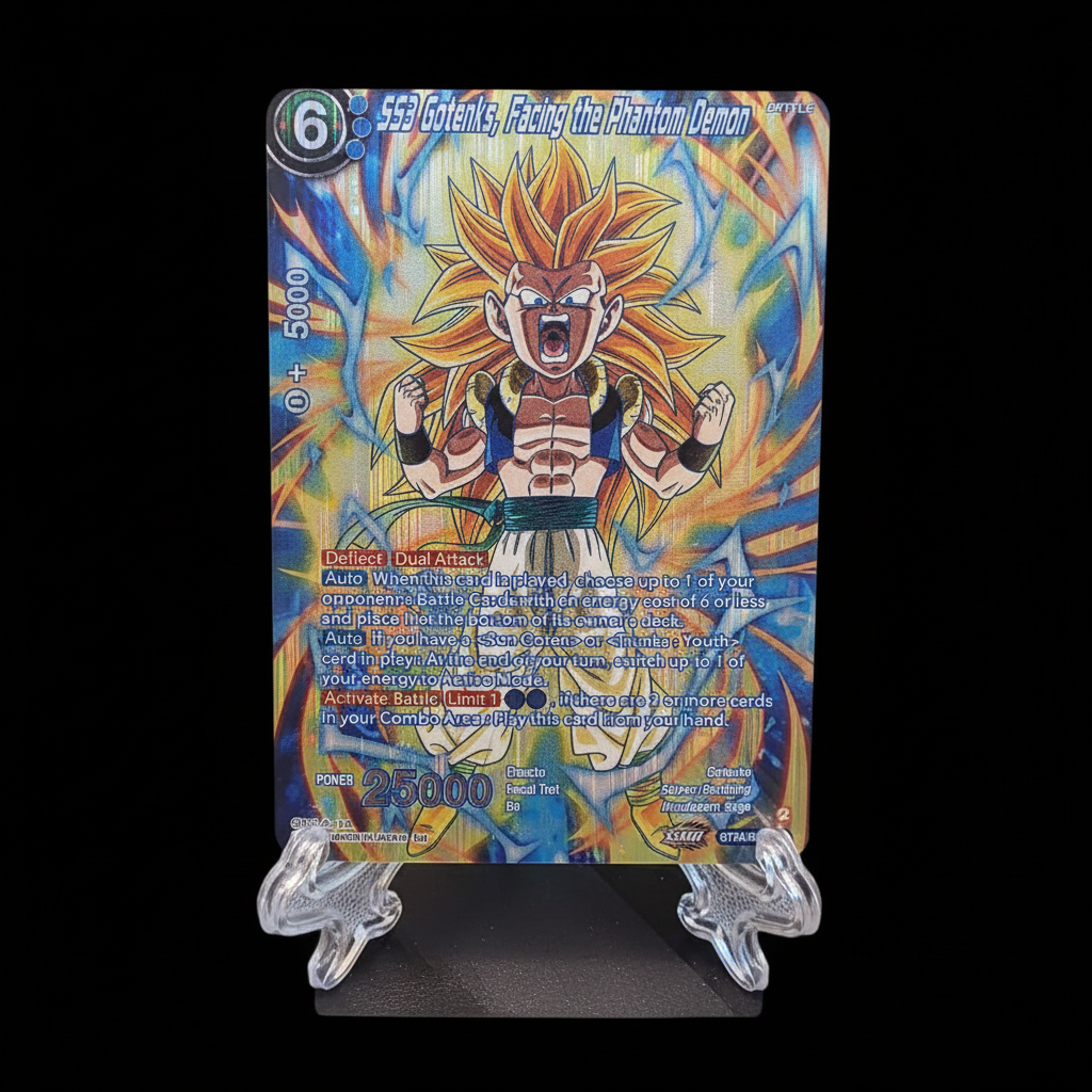 DRAGON BALLSS3 Gotenks, Facing the Phantom Demon (V.2 - Special Rare) ENG