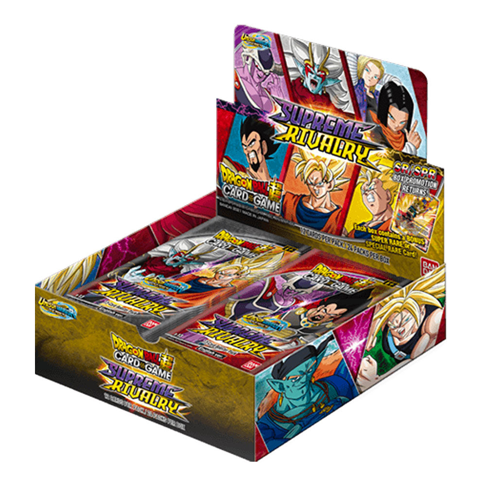 DRAGON BALL CARD GAME BOX B13 Supreme Rivarly (Box 24 Buste) ENG