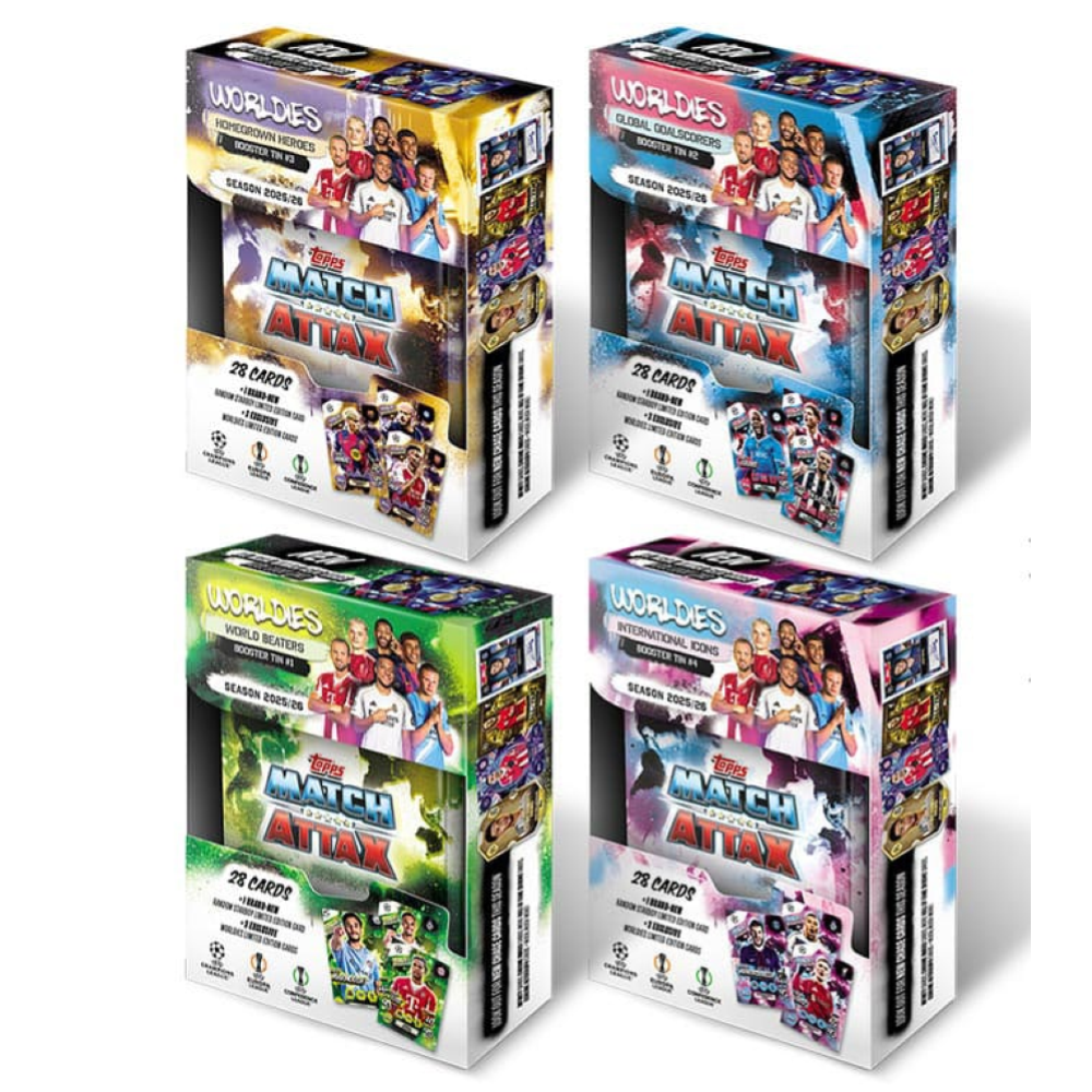 TOPPS - MATCH ATTAX SEASON 25/26 - BOOSTER TIN RELEASE