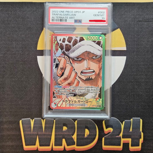 Trafalgar Law (OP01-002) JAP PSA 10