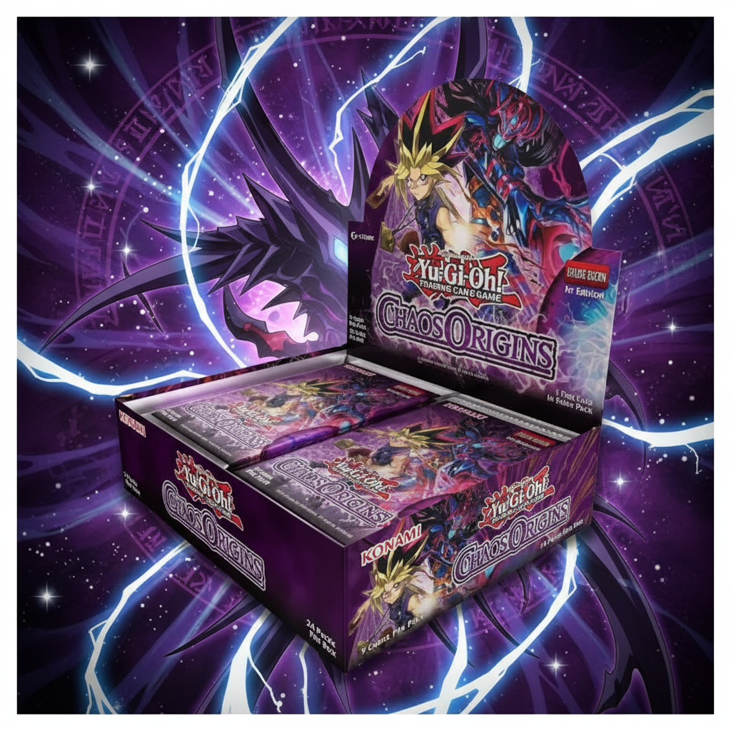 PREORDE Box Yu-Gi-Oh! - Chaos Origins (24 Buste) - 02/07/2026  ENG 1 EDIZIONE