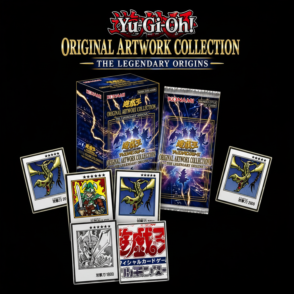 Preorder YuGiOh Original Artwork Collection - The Legendary Origins - Display - Japan 26/09/2026