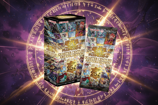 Konami Yu-Gi-Oh! OCG Quarter Century Art Collection Booster Pack Box TCG