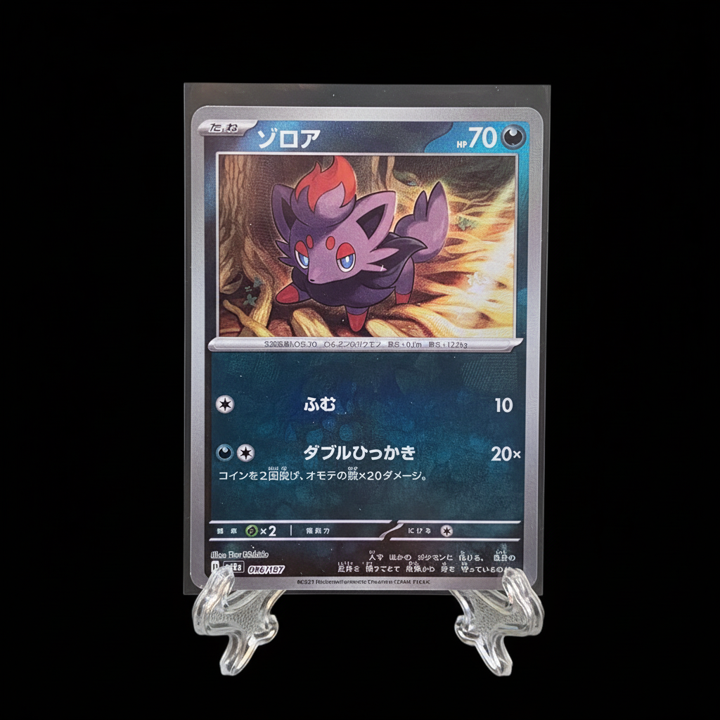 POKEMON  Zoroa Master Ball 096/187 JAP
